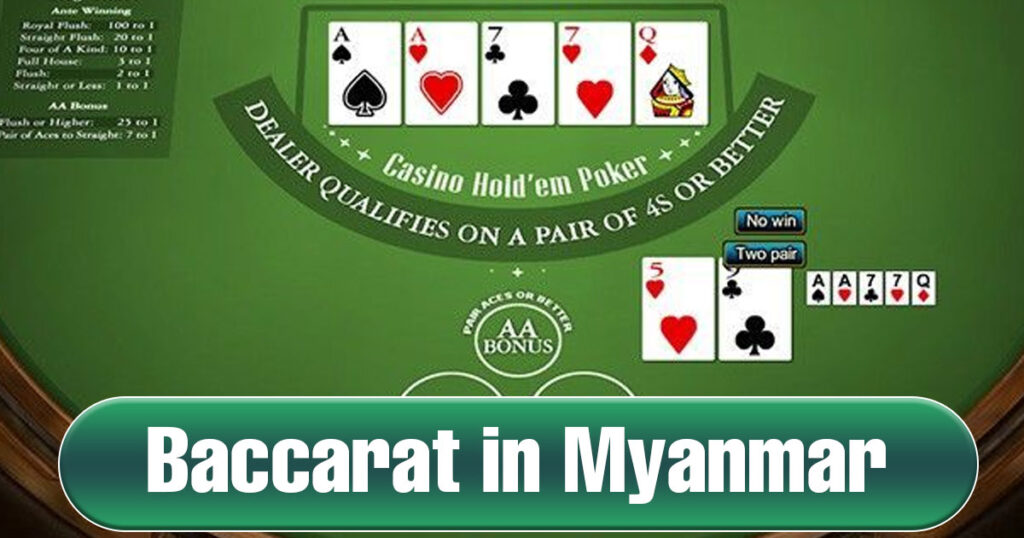 Baccarat in Myanmar